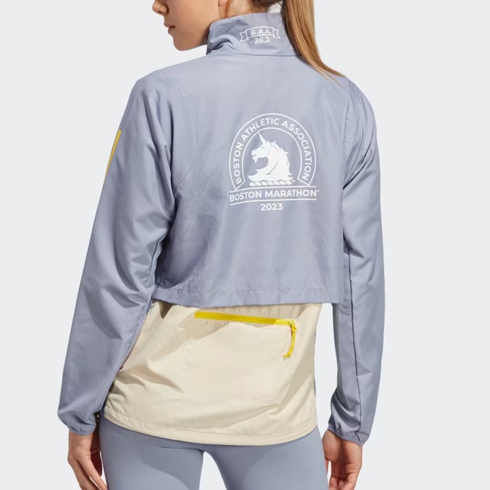 BRAND NEW adidas - Boston Marathon ‘23 Celebration Jacket - Picture 2 of 4